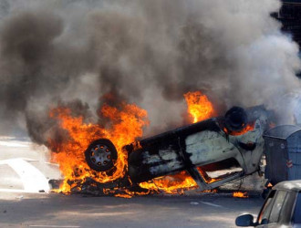 Soc 12 Crashed Burned Car